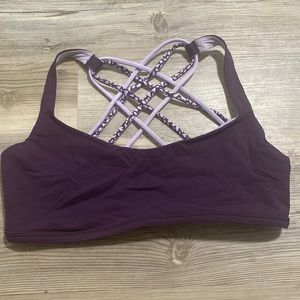 Lululemon Free to Be Wild sports bra Size 10.